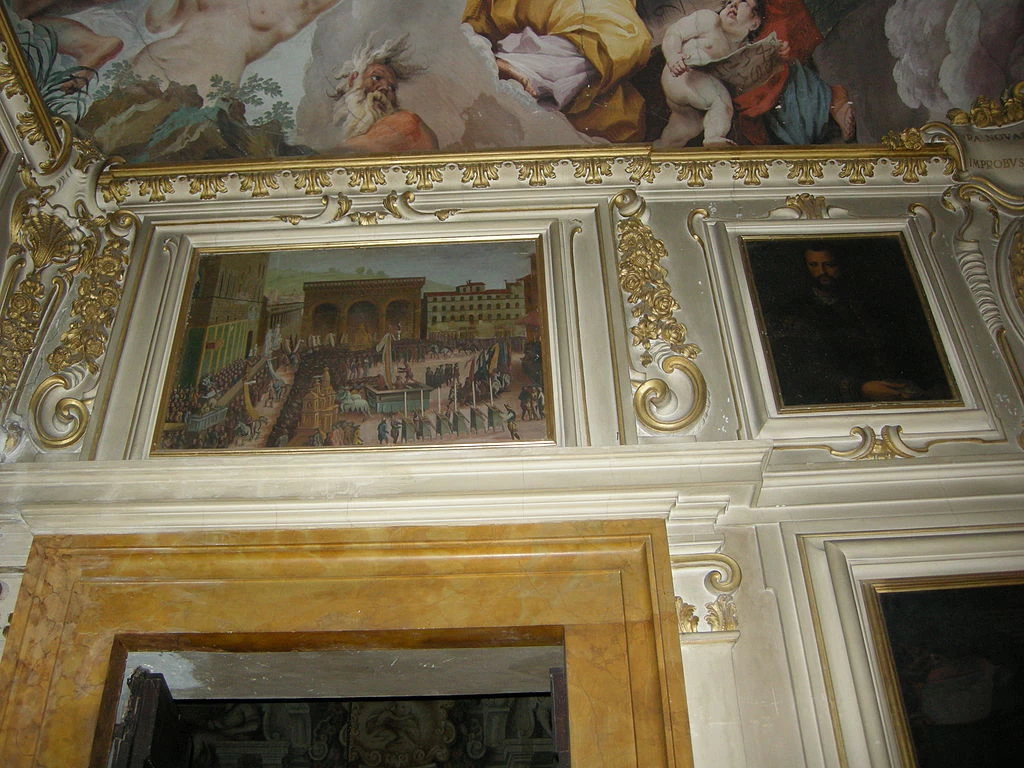 Palazzo Giugni - la Galleria